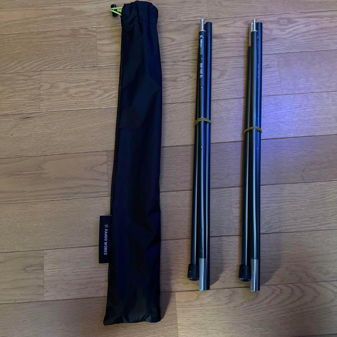 新品未使用 ニンジャタープ・スティックSET 未使用 ニンジャタープ・スティックSET 未使用 パーゴワークス